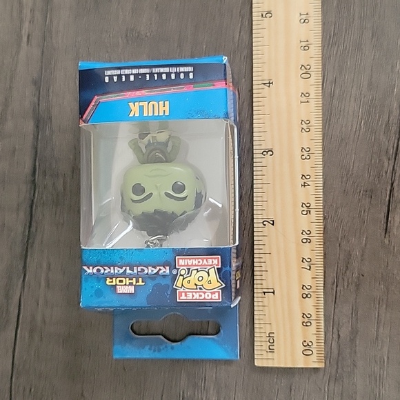 NEW Funko Pocket Pop Hulk Bobblehead Marvel Keychain - Picture 9 of 9